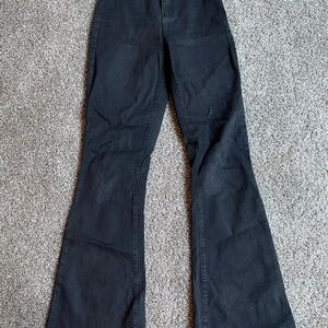 Black Flared Fashion Nova Jeans